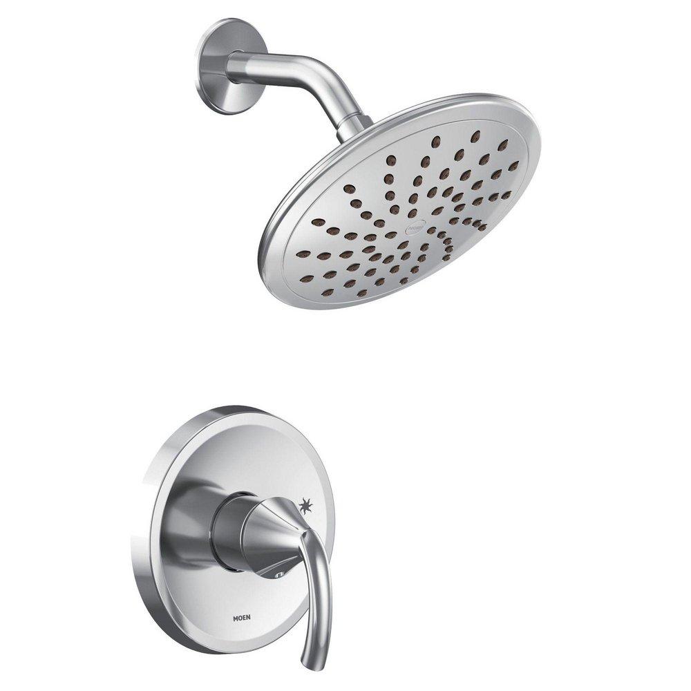 One Handle Single Function Shower Faucet in Chrome (Trim Only) 