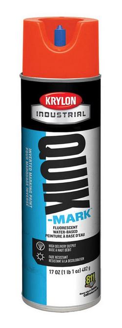 17 oz INV Water Marking PAINT Fluorescent Orange