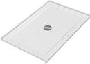 48 x 30 in. Rectangle Shower Base in White