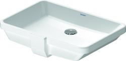 21-7/8 in. Undermount Rectangular Ceramic Bathroom Sink in White