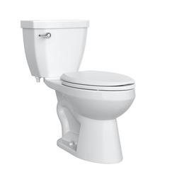 1.6 gpf Elongated Two Piece Toilet in White