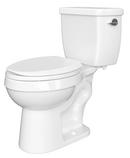 1.28 gpf Round Front Two Piece Toilet with Right-Hand Tank in White 