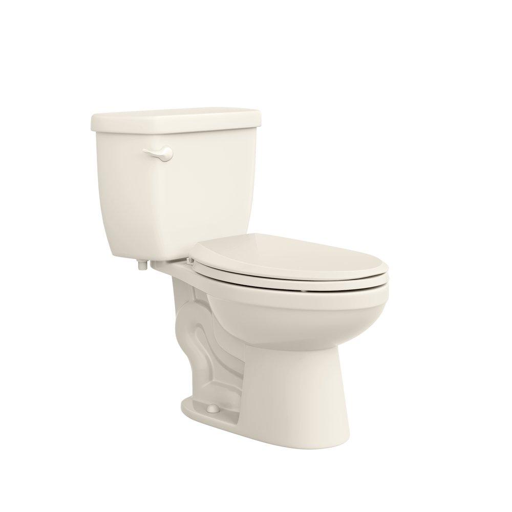 1.28 gpf Elongated Two Piece Toilet in Biscuit 