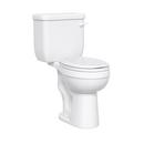 1.28 gpf Elongated Two Piece Toilet in White 