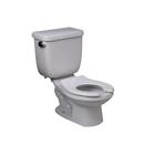 1.28 gpf Round Front Two Piece Toilet in White with 10 in. Rough-In