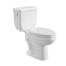 1.1 gpf/1.6 gpf Dual Flush Elongated Two Piece Toilet in White 