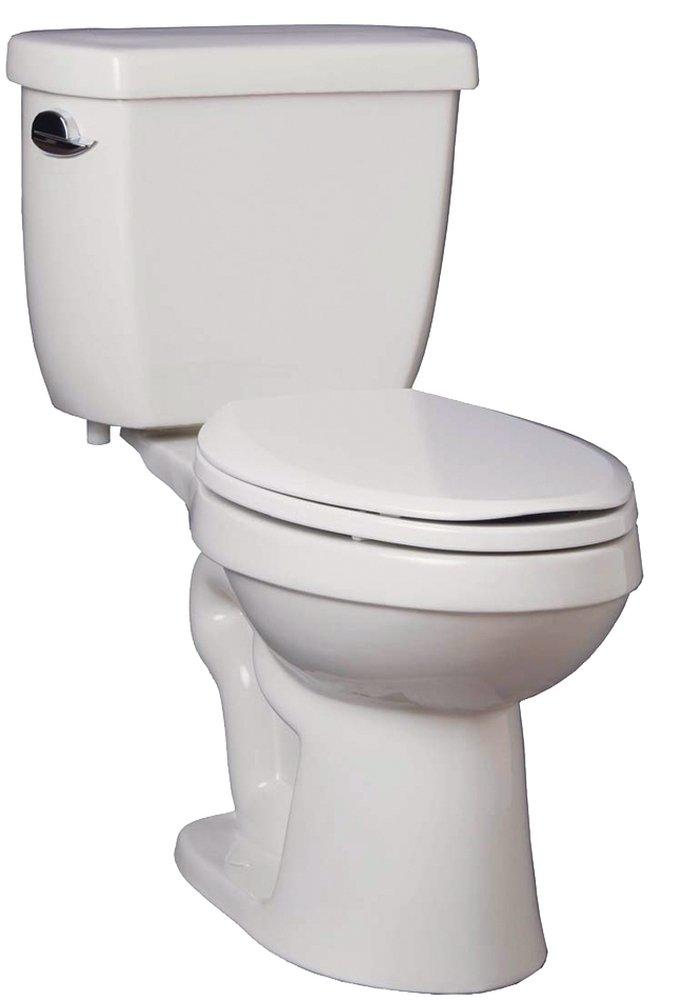 1.6 gpf Elongated Two Piece Toilet in White 