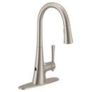Moen Spot Resist&trade; Stainless Single Handle Pull Down Kitchen Faucet 
