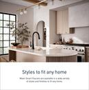 Moen Polished Nickel Single Handle Pull Down Kitchen Faucet 