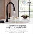 Moen Matte Black Single Handle Pull Down Kitchen Faucet 