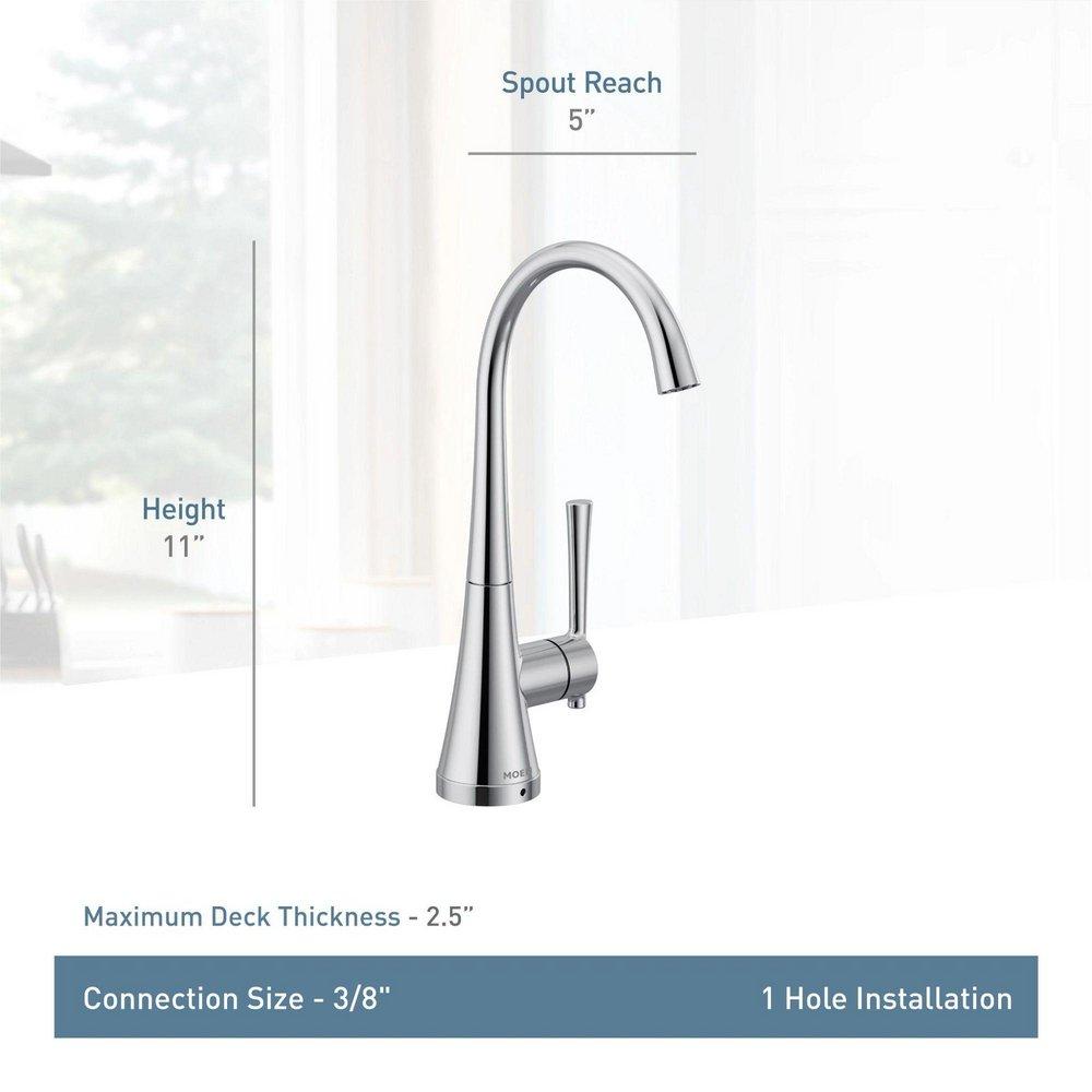 Moen Spot Resist&trade; Stainless Cold Only Water Dispenser 