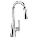 Single Handle Pull Down Touchless Kitchen Faucet with Voice Activation in Chrome 