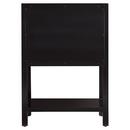 Signature Hardware Black 24 in. Floor Mount Vanity 
