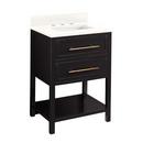 Signature Hardware Black 24 in. Floor Mount Vanity 