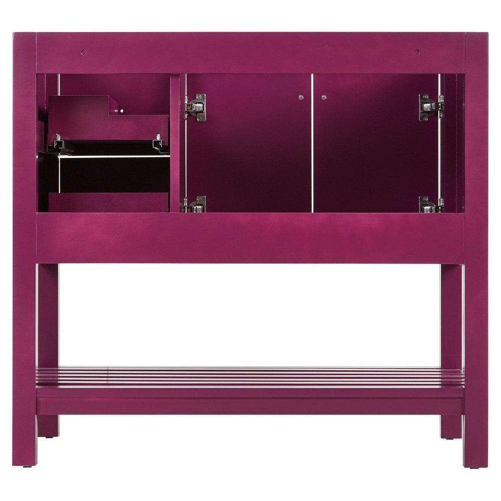 Signature Hardware Elderberry 36 in. Floor Mount Vanity 