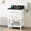 Signature Hardware Bright White 24 in. Floor Mount Vanity 
