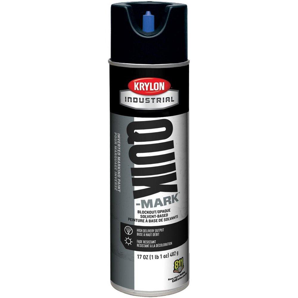 20 oz. Inverted Solvent-Based APWA Marking Spray Paint in Asphalt Black 