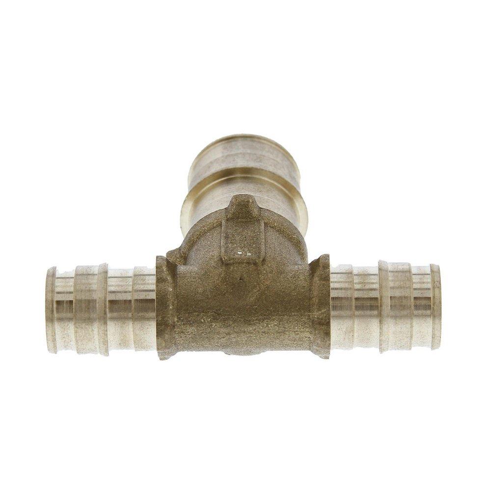 Jones Stephens Brass F1960 Brass Reducing, Tee 