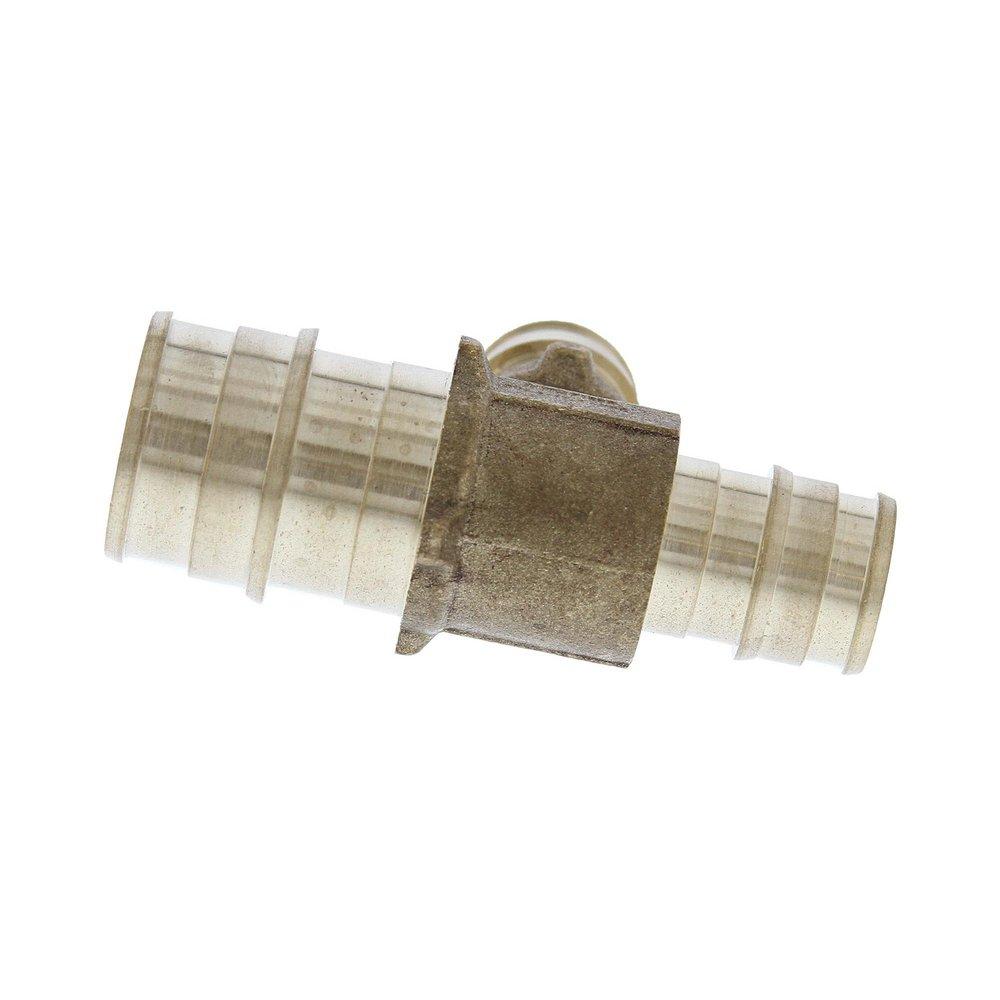 Jones Stephens Brass F1960 Brass Reducing, Tee 