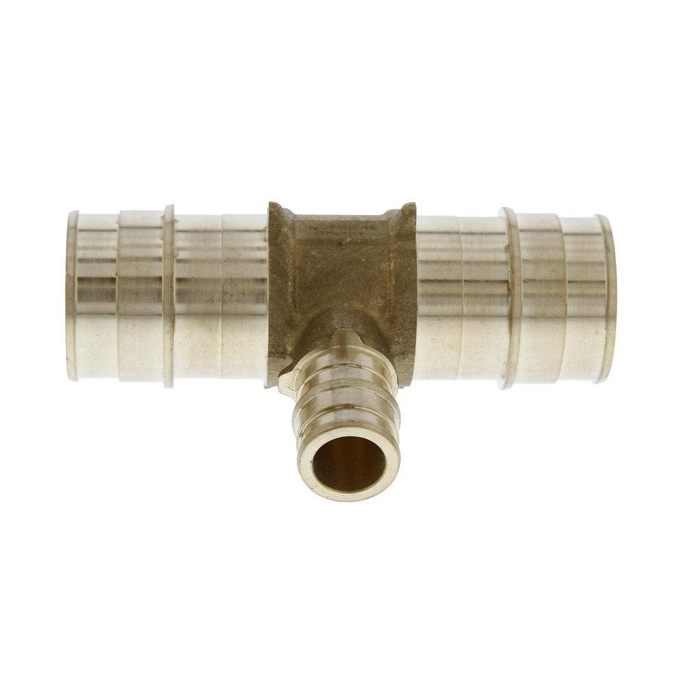 Jones Stephens Brass F1960 Brass Reducing, Tee 