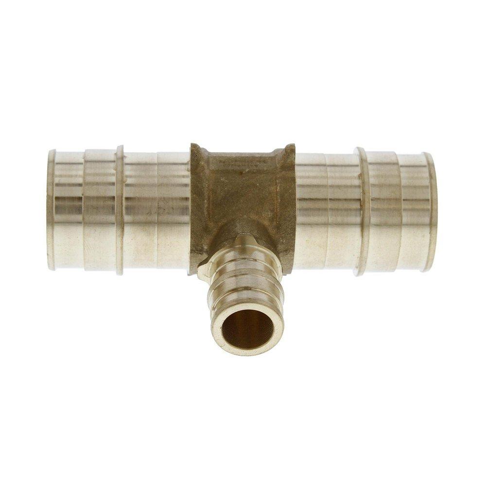 Jones Stephens Brass F1960 Brass Reducing, Tee 