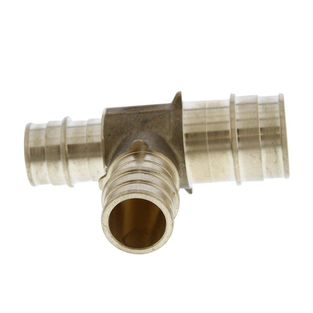 Jones Stephens Brass F1960 Brass Reducing, Tee 