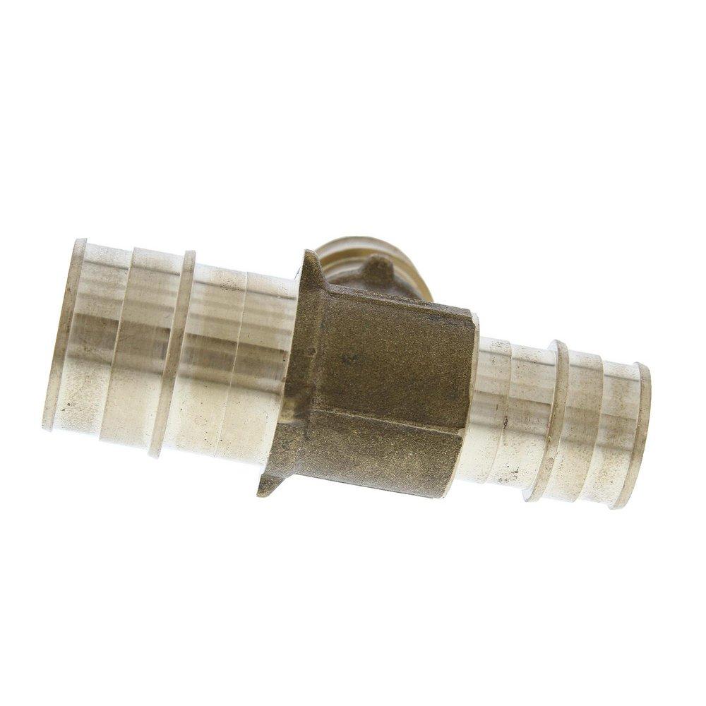 Jones Stephens Brass F1960 Brass Reducing, Tee 