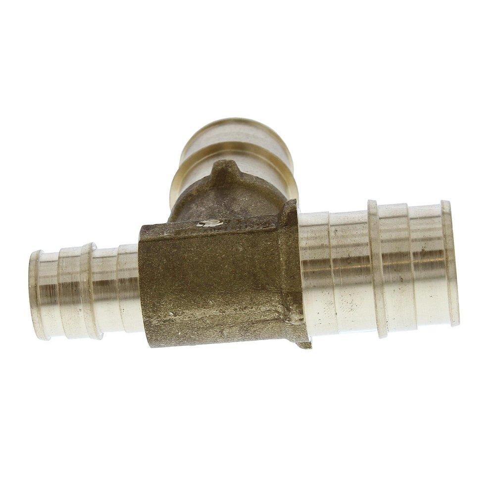 Jones Stephens Brass F1960 Brass Reducing, Tee 