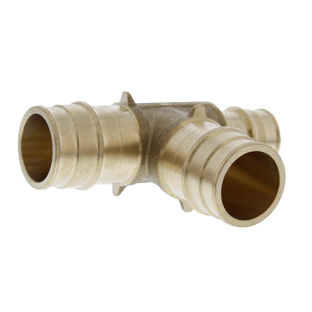 Jones Stephens Brass F1960 Brass Reducing, Tee 