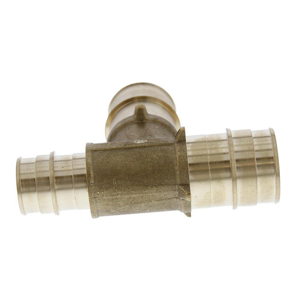 Jones Stephens Brass F1960 Brass Reducing, Tee 