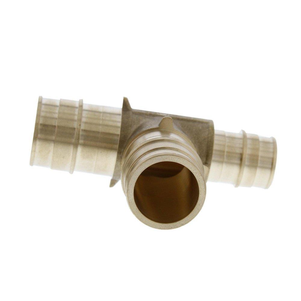 Jones Stephens Brass F1960 Brass Reducing, Tee 