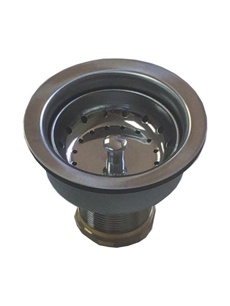 BALL LOCK SS STRAINER WITH BRASS NUT AND WITH BRASS LOCK NUT 
