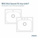 Moen Spot Resist Stainless Single Handle Pull Down Kitchen Faucet 