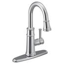 Single Handle Pull Down Bar Faucet in Chrome