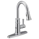 CHROME ONE-HANDLE HIGH ARC PULLDOWN KITCHEN FAUCET 