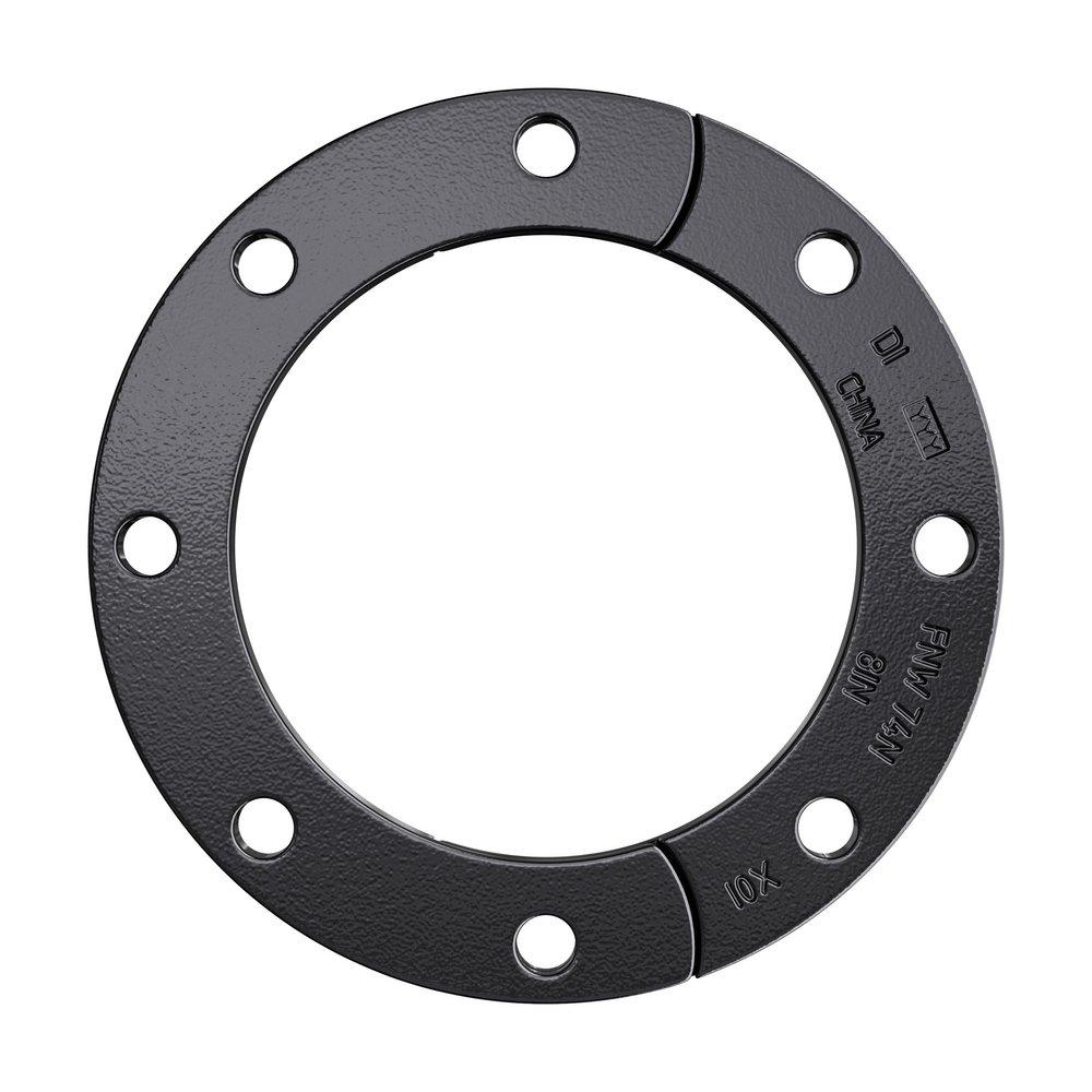 2 in. IPS 150# 2-Piece Ductile Iron Back-Up Flange 