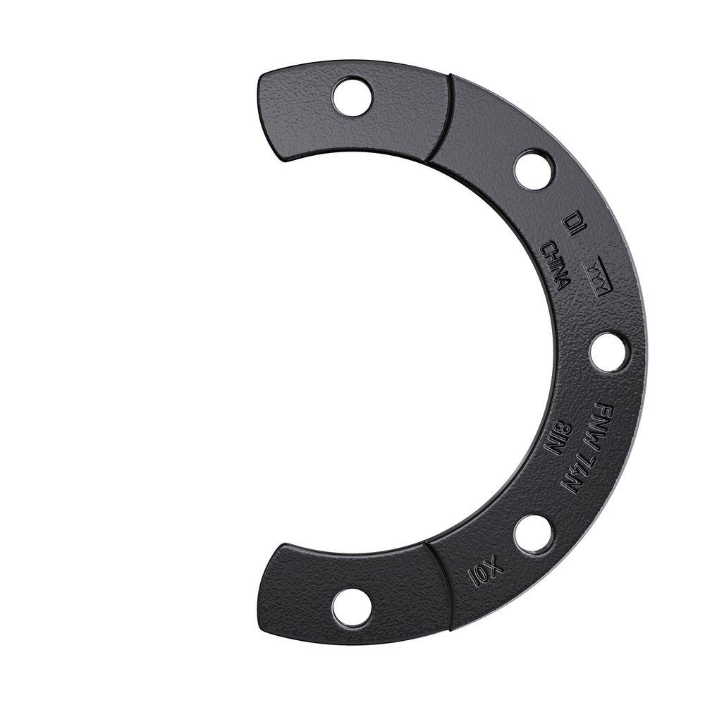 4 in. IPS 150# 2-Piece Ductile Iron Back-Up Flange 