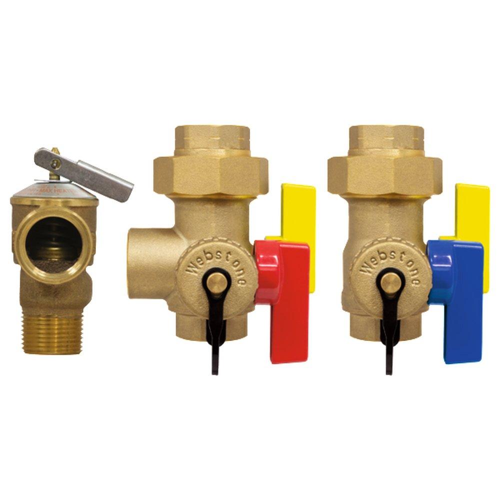 3/4 in. FPT Union x FPT Service Valve Kit | Webstone a brand of NIBCO |  Ferguson