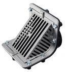 *CVR* 3 IN FIP SCUPPER DRAIN WITH ANGLE AL GRATE 
