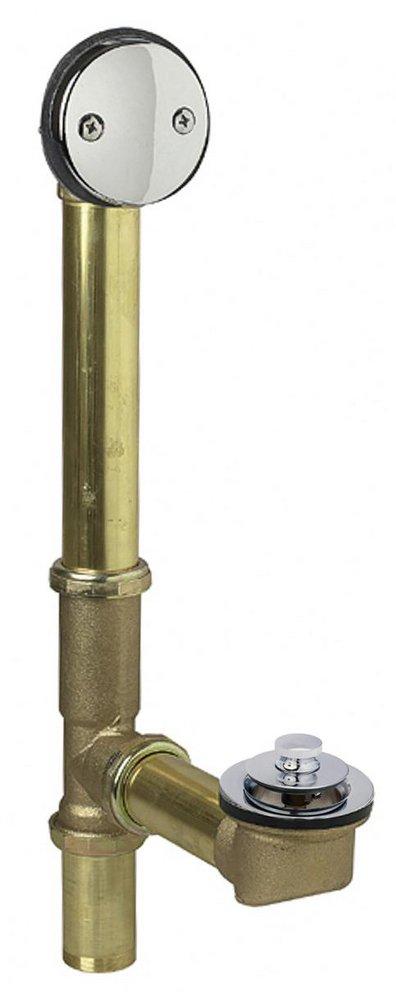 *CVR* 0141023 EZY TOUCH W&O 20GA TUBULAR BRASS W/ CHROME TRIM 
