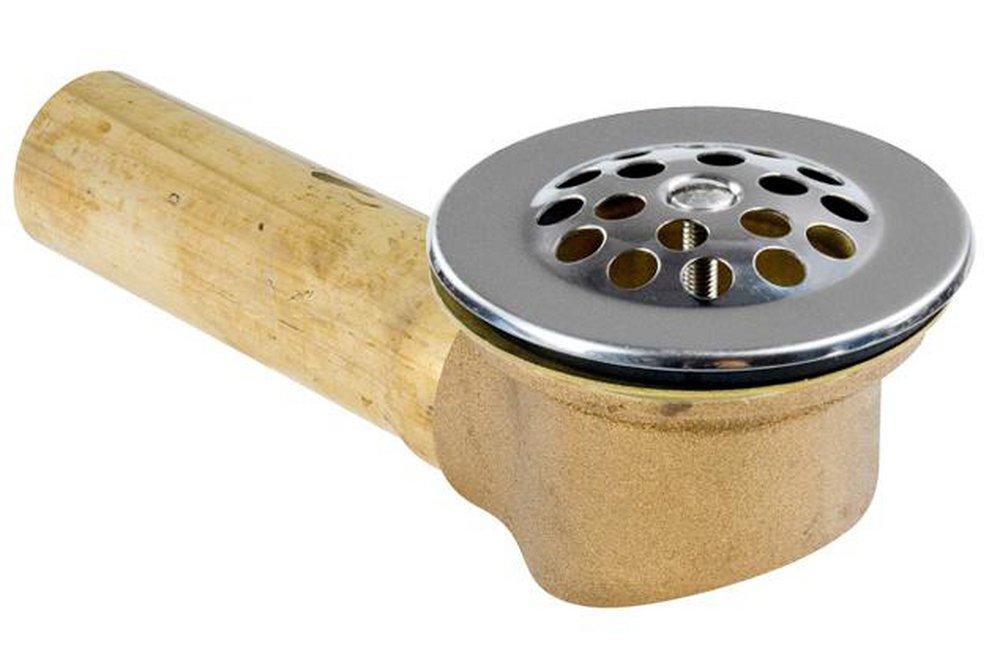 *CVR* TUB SHOE BRASS WITH 4 5/8 TUBE 1/BG 