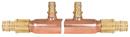 Sioux Chief PEX Expansion Copper Reducing Manifold with 6 Outlet 