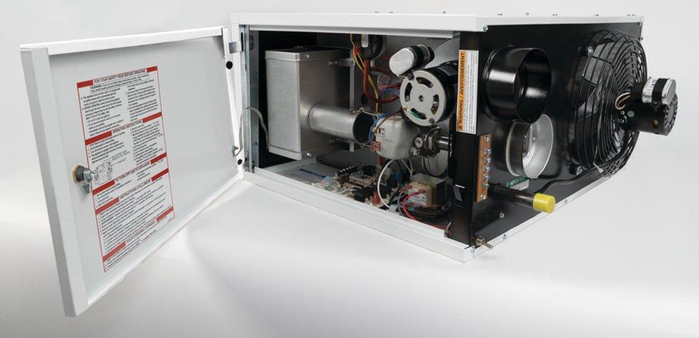 Reznor White/Black/Red Natural Gas Unit Heater 