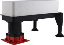 Tub Box with 1-1/2 in. Drain and 2 in. Sleeve for 10 in. Slab Height