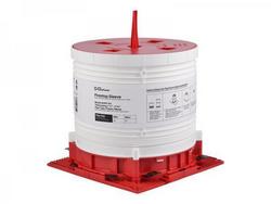 Telescoping Firestop Sleeve in Red