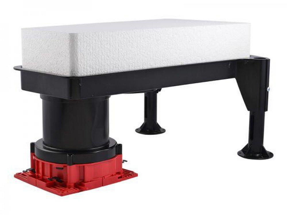 HOLDRITE IES LONG TUB BOX 1-1/2 OD DRAIN WITH 2  SLEEVE BUILT 9 ES TALL 