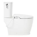 1.28 gpf Elongated Two Piece Toilet in White 