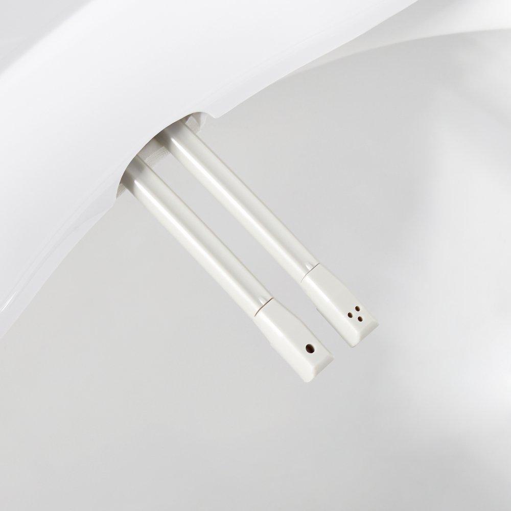 1.28 gpf Elongated Two Piece Toilet in White 