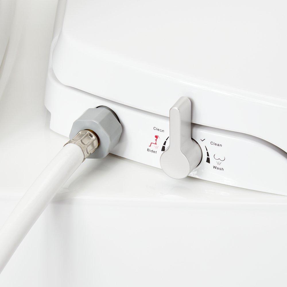 1.28 gpf Elongated Two Piece Toilet in White 