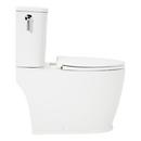 1.28 gpf Elongated Two Piece Toilet in White 